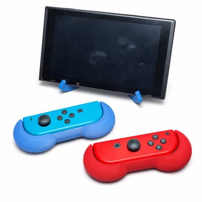 Joy-Con Grip Set Geschikt voor Nintendo Switch 1 / 2 & OLED – Links en Rechts – Ergonomische Controller Handgreep – Anti-Slip Design