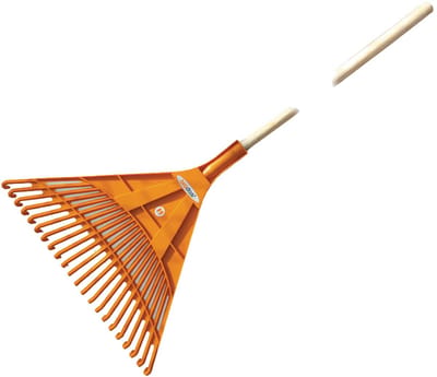 Bradas bladhark Quick Fit met houten steel, 22 tanden