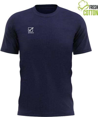 T-shirt Givova Cotone Zwart Zwart - XS