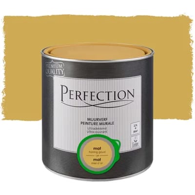 Perfection Ultradekkend Muurverf - Mat - Honing Goud - 2,5l