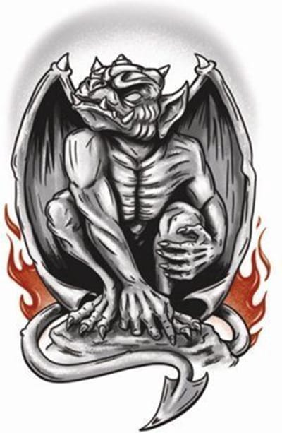 Tattoo Gargoyle - Stempel