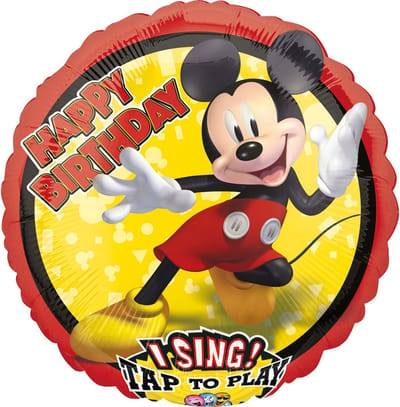 Amscan Folieballon Mickey Mouse 71 Cm Rood/geel
