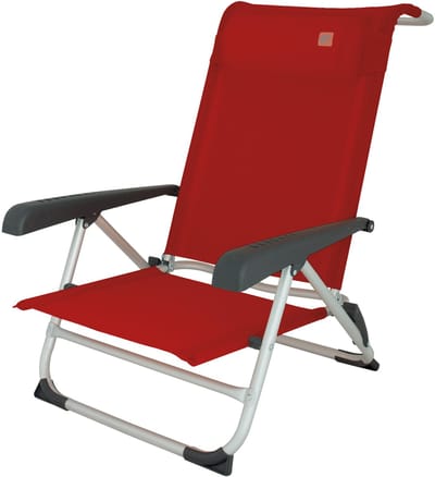 Eurotrail Acapulco Camping/Strandstoel - Rood
