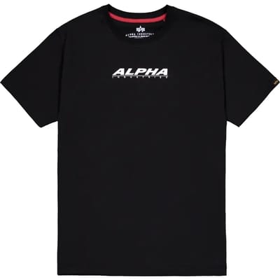 T-shirt Alpha Industries Back Print Rubber