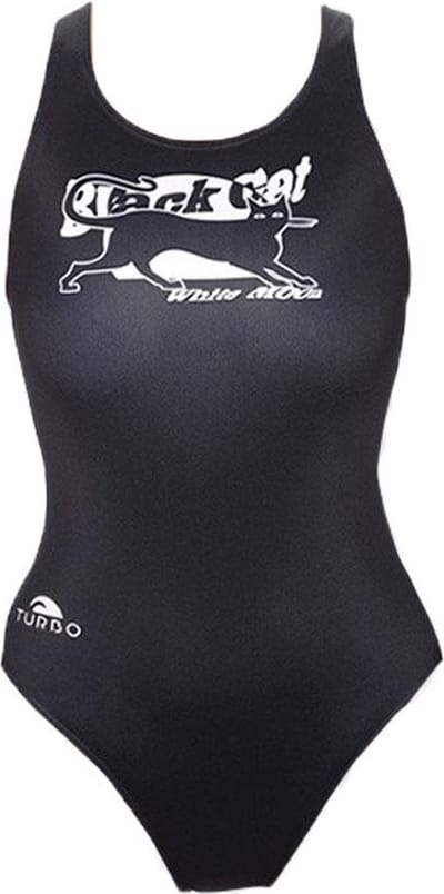 Turbo Black Cat 2012 Zwemkleding Zwart 9-10 Years Meisje