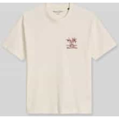 Loose fit T-shirt van puur katoen