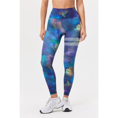 STRONGER - printed one legging - Lange trainingslegging dames - Blauw