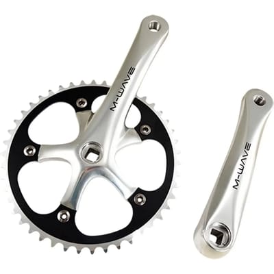 Single-track crankstel / aluminium fixie selectie Sélection CGN Cycle 46d L165