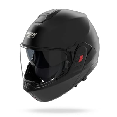 NOLAN N120-1 CLASSICO 302 S MATZWART MODULAIRE SYSTEEMHELM MOTORHELM