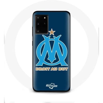 Coque pour Samsung Galaxy S11 Plus Olympique de marseille OM logo bleu