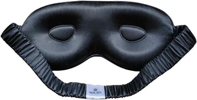 3D nacht Slaapmasker - reizen vervoer dutje mediation - 100% natuurlijke zijde - zacht - anti-licht - ideaal voor wimperextensions