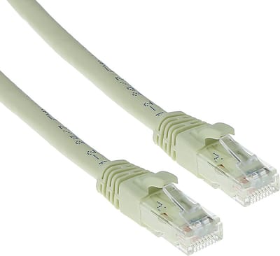 ACT Ivoor 1 meter U/UTP CAT6A patchkabel snagless met RJ45 connectoren IB3201