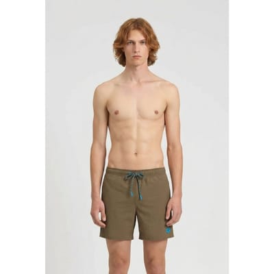Arena Men's  Pro-file Beach Boxer Dark Olive-turquoise Maat: S | Zwembroeken Outlet | Heren | Bruin