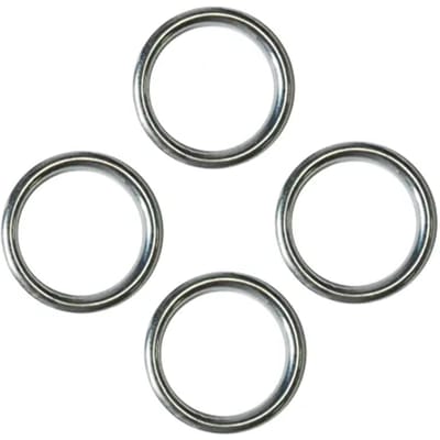 Sencys Gesloten Ring - Gegalvaniseerd - Diam. 3,5x32mm - 4 Stuks