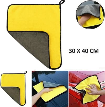 Microvezel Doek Voor Auto's I Auto Droog Doek I Dubbelzijdig I Microfiber Handdoek I Velgen Reinigen I 600 GSM I 30 x 40 Cm