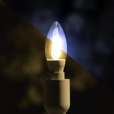 TUYA Smart LED Lamp Filament Kaars CCT (2700K - 6500K) E14 5W App | Tuya