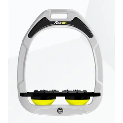 Platte Ultra Grip Hoofdstellen Wit/Zwart/Geel Flex-On Green Composite