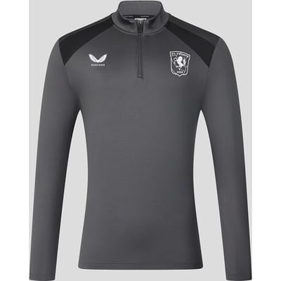 Fc Twente Training 26/27 Coaches Midlayer Top - Heren - Gunmetal