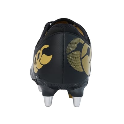Canterbury Unisex Adult Phoenix 2.0 Team Leder Soft Ground Rugby Laarzen (Zwart)