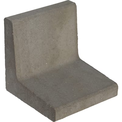 L-element 40x40x40 cm grijs