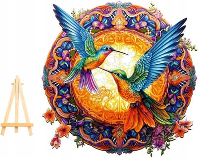 Houten Puzzel Volwassenen 300 Stukjes - Ontspannende Mandala & Dierenvorm Puzzel Cadeau