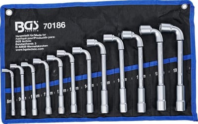 BGS Pijpkopsleutelset SW 8 - 19 mm 12-delig - 70186