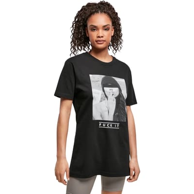 Mister Tee - F#?KIT Dames T-shirt - 5XL - Zwart