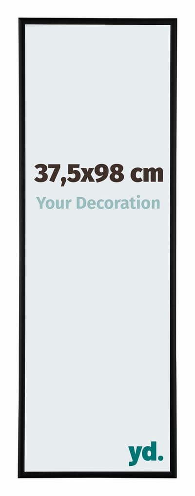 Your Decoration - Puzzellijst 37,5x98 cm - Zwart Mat - Puzzellijst 1500-2000 stukjes - Aluminium Fotolijst - Kent