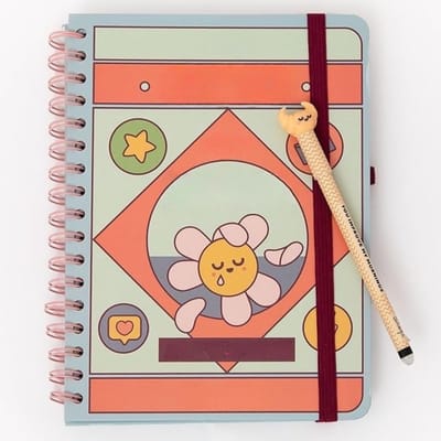 Famanu – Jaarplanner 2026, weekoverzicht, met uitwisbare Bobo-pen, weekdoel: het is voorbij!