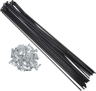 Fiets Spaken - Wiel Spaken - Fiets Reparatie - 45 Staal Materiaal - 273 mm - Zwart