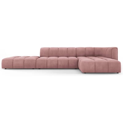 Hoekbank Francesca chenille rechts 5-zits | Milo Casa