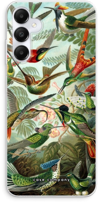 Case Company® - Hoesje geschikt voor Samsung Galaxy A05s hoesje - Haeckel Trochilidae - Soft Cover Telefoonhoesje - Bescherming aan alle Kanten en Schermrand