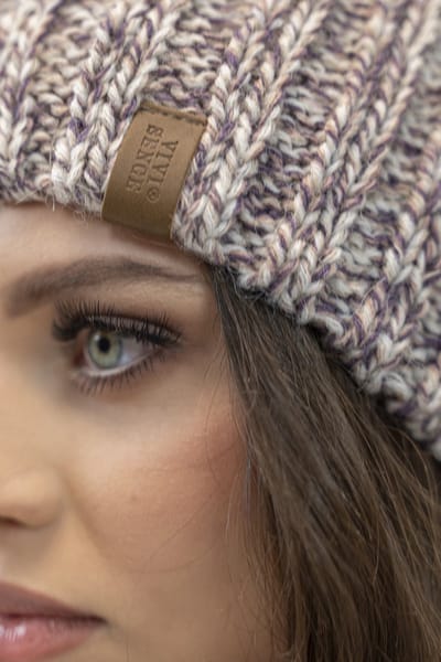 Vivisence Dames Wintermuts - Zachte Pompon Van Synthetische Vezels En Dubbelkleurig Breisel Met Antistatische Fleecevoering - Blijft Goed Zitten En Geeft Betrouwbare Warmte Voor Koude Winterdagen - Roze