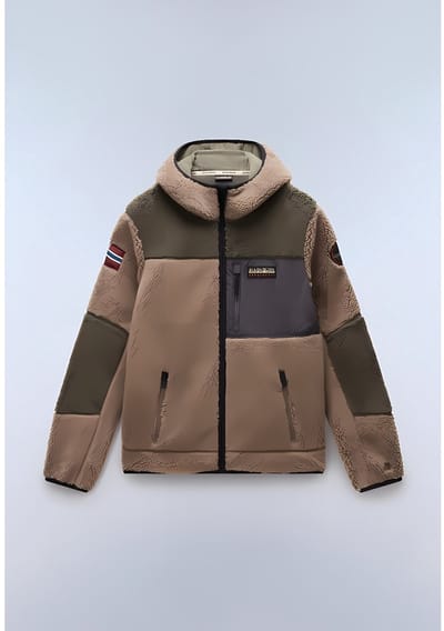 Napapijri fleecehoodie Yupik Fzh 3 NP0A4GNS