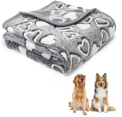 Dog Cat Blanket Wasbaar Zacht Duurzaam, Zachte Fleece Deken voor Honden, Katten, Konijnen en Andere Huisdieren, 100 * 80 cm