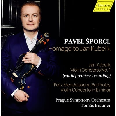 Pavel Sporcl, Prague Symphony Orchestra, Tomás Brauner - Mendelssohn & Kubelik: Homage To Jan Kubelik (CD)
