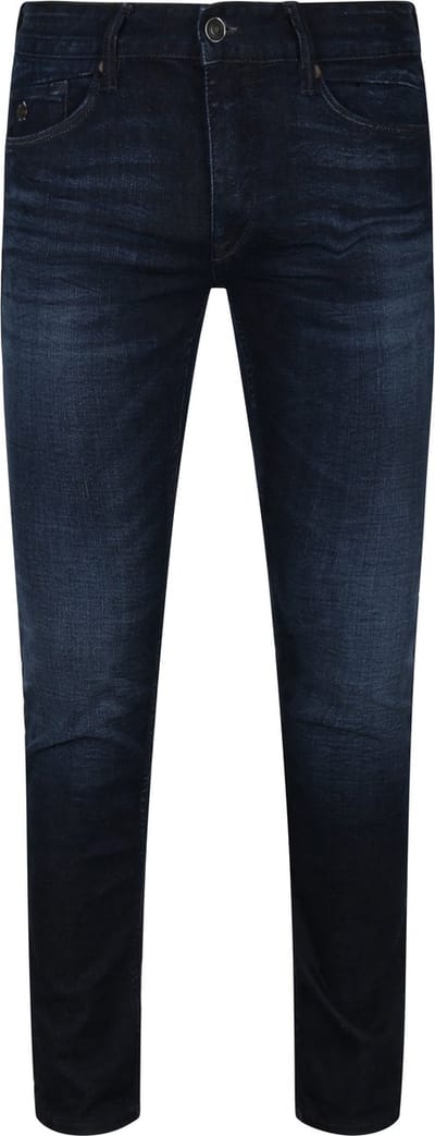 Cast Iron - Riser Jeans Donkerblauw - Heren - Maat W 32 - L 36 - Slim-fit