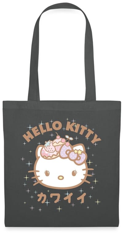 Hello Kitty Kawaii Stijlen Met Sterren Tas Van Stof Schoudertas