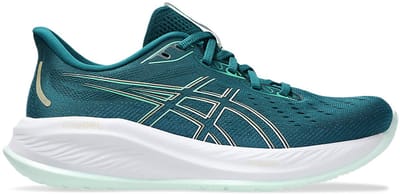 ASICS Gel-Cumulus 26 - Hardloopschoenen - Maat 39.5 - Rich Teal/Pale Mint / Blauw Wit - Gel-Cumulus - Hardlopen - Dames Hardloopschoenen