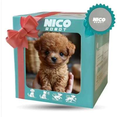 Nieuwe Schattige Pluche Robot Puppy Interactief Lopend Blaffend Staart Kwispelend Speelgoed voor Kinderen Zonder Batterij