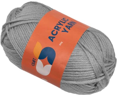 Colorations - Acrylgaren Grijs, 50g