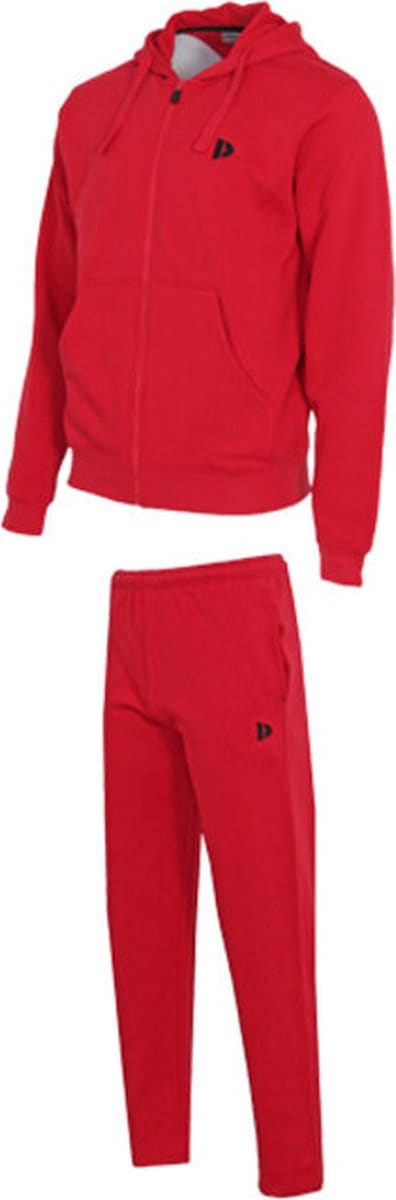 Donnay - Joggingsuit Rens - Joggingpak - Berry-red (040) - maat S