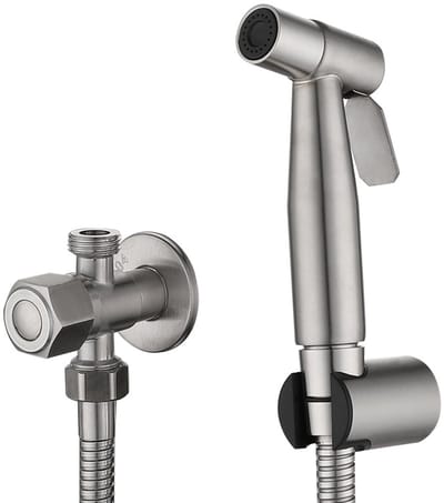Toilet- en bidetsproeier van roestvrij staal, bidetsproeierset, kraansproeier, toiletsproeier
