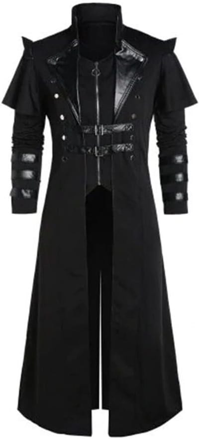 Stijlvol Steampunk Herenjack voor Gothic- en Retro-Events, Perfect voor Cosplay en Feestjes