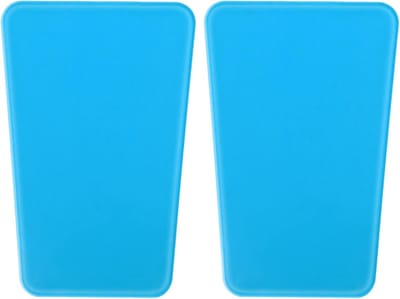 Ski Scheenbeschermers - Snowboard Beschermers - Wintersport Bescherming - Lichtgewicht Gel Inzetstuk - 15 x 10 cm - Blauw