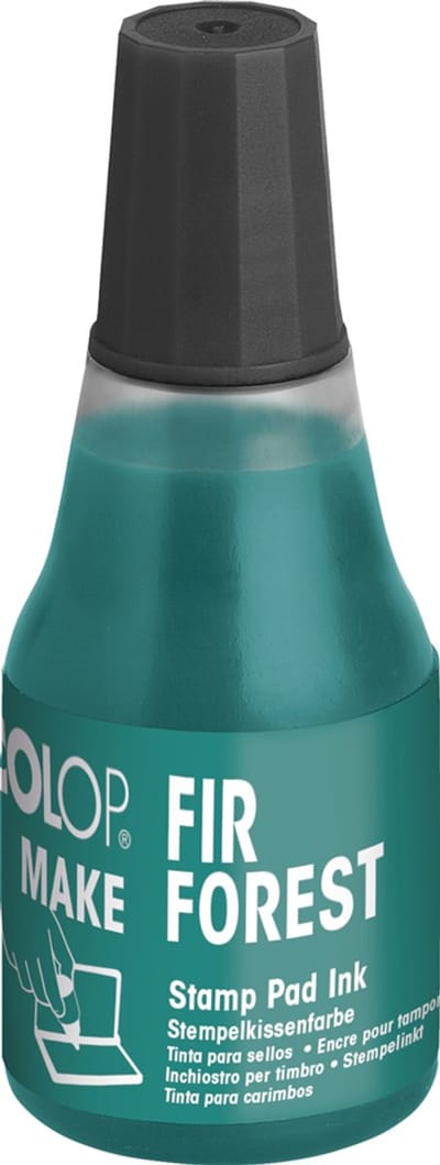 COLOP stempelinkt MAKE 25 ml, fir forest