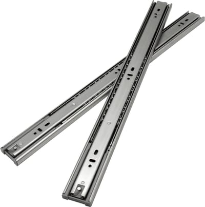Ladegeleider Zware uittrekelementen softclose Volledig uittrekbare lopers Geleiderails 45 mm 250MM