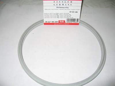 Fissler snelkookpanring 032-691-00-202/0 en 038-687-00-205/0 deksel 26cm