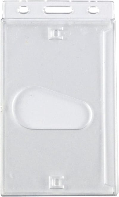3 stuks Hard PVC ID-kaart en EC-beschermhoezen - Glashelder