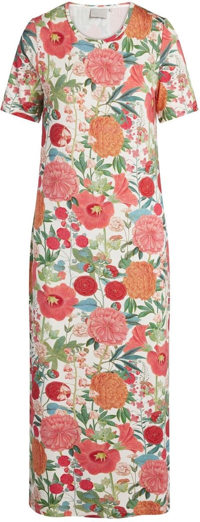 ESSENZA Titia Florentien Nachthemd Korte Mouw Lobster pink - S
